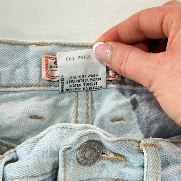 Vintage Guess Jeans High Rise Straight Georges Marciano Size 27 - Picture 6 of 12